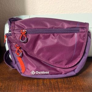 Outdoor Products Purple Crossbody/Waistpack Bag